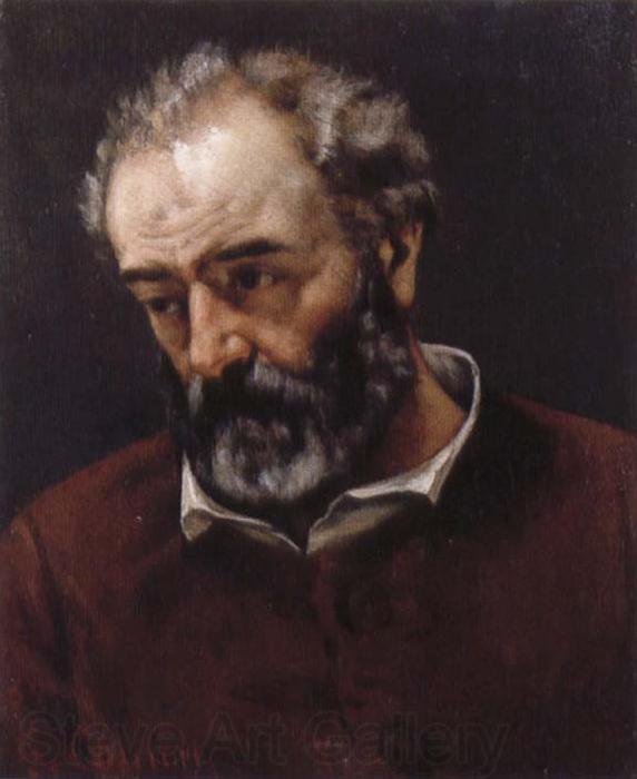 Gustave Courbet Portrati of Chenavard